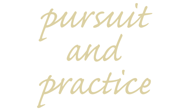 pursuit and practice